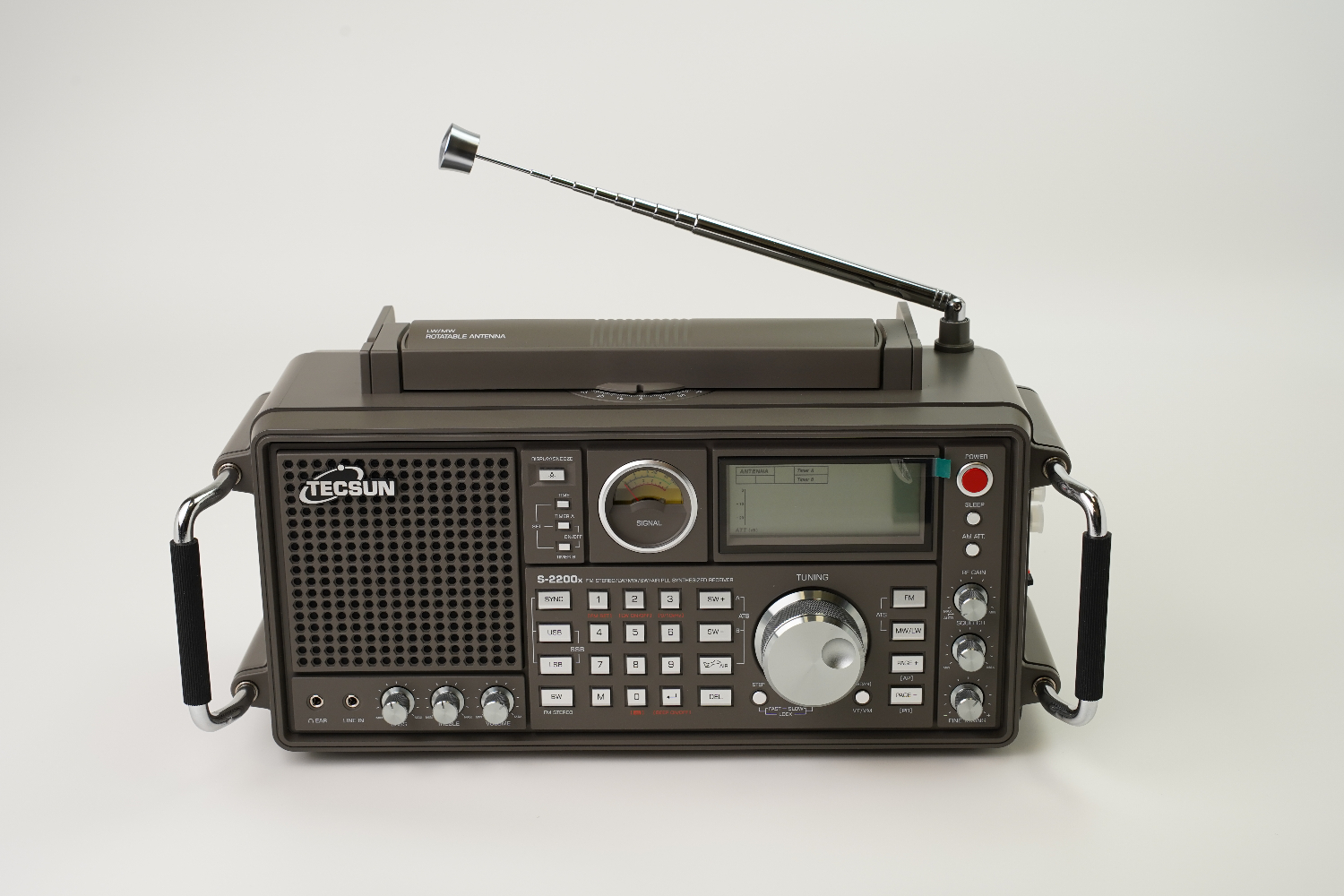 Tecsun S-2200x и его телескопическая антенна